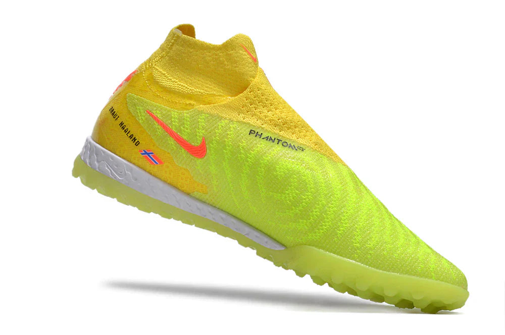 Chuteira Society Nike Gripknit Phantom GX HAALAND Elite Dynamic Fit TF